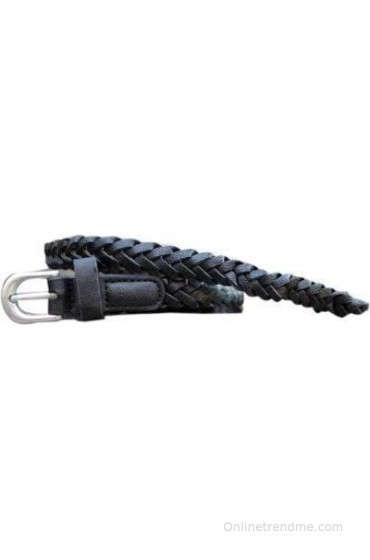 Winsome Deal Women Formal, Casual Black Artificial Leather Belt(Black) Winsome Deal Women Formal, Casual Black Artificial Leather Belt(Black)